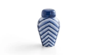 Navy Blue Cube Object