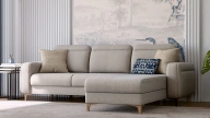 Lumeris Upholstered Ottoman Corner