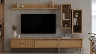 Kalia Tv Ünitesi Üst Modül Cam Kapaklı