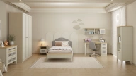 Toscana Genç 3 Kapaklı Dolap