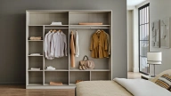 Trento Sliding Wardrobe - 240 cm