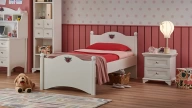 Gizli Bahçe Latalı Karyola - 90 cm