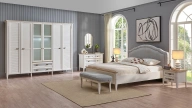 Tuscany Bedside Table - 2 Drawers