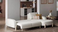 Parvi Bed Ottoman Corner Set