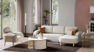 Parvi Bed Ottoman Corner Set