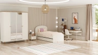Bloom Crib - Puppy Bedded - Untitled