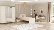 Bloom Crib - Puppy Bedded - Untitled