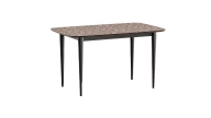 Lucina Kitchen Table - Terrazzo Black