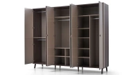 Bend 6 Door Wardrobe