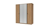Bold 4-Door Wardrobe