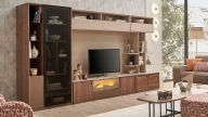 Costa TV Unit Submodule - with Fireplace