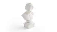Zeus Candlestick Figurine