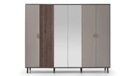 Bend 6 Door Wardrobe