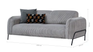 Lea Double Bed Sofa