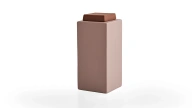 Square Lid Vase