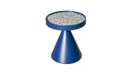 Yang Yang Yan Side Table - Blue