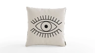Doğtaş Home Embroidered Eyes Cushion