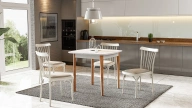 Eva Kitchen Table - White