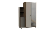 Theo 2-Door Open Shelf Cabinet