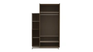 Theo 2-Door Open Shelf Cabinet