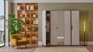 Lea 5-Door Wardrobe