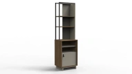 Theo Narrow Bookshelf