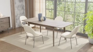 Calista Extendable Dining Table - 90x160 cm