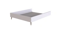 Milena Bed - 180 cm - Untitled - Cream