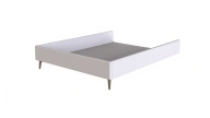 Milena Bed - 160 cm - Untitled - Cream