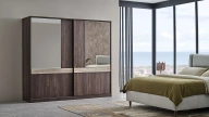 Piero 2 Door Sliding Wardrobe - 240 cm