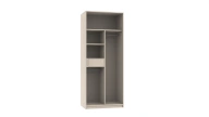 Integra 2-Door Wardrobe - Full-Length Clothing Rail