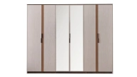 LEA 6-Door Wardrobe