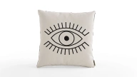 Doğtaş Home Embroidered Eyes Cushion