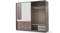 Piero 2 Door Sliding Wardrobe - 240 cm