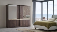 Piero 2 Door Sliding Wardrobe - 240 cm
