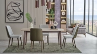 Piero Fixed Dining Table - 180 cm - Terni