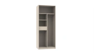 Integra 2-Door Wardrobe - Full-Length Clothing Rail