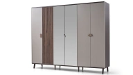 Bend 6 Door Wardrobe