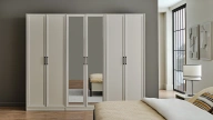 Trento 6 Door Wardrobe