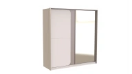 Milena 2-Door Sliding Wardrobe - 210 cm