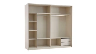 Milena 2-Door Sliding Wardrobe - 210 cm