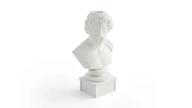 Zeus Candlestick Figurine