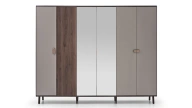 Bend 6 Door Wardrobe