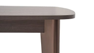 Piero Fixed Dining Table - 180 cm - Dark Brown