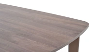 Piero Fixed Dining Table - 180 cm - Dark Brown