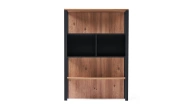 Solid TV Unit Upper Module - Bookcase