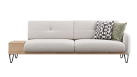 Solid 3-Seater Sofa