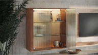 Moderna Tv Unit Upper Module - Glass