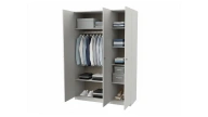 Lutie 3-Door Wardrobe
