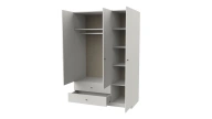 Lutie 3-Door Wardrobe